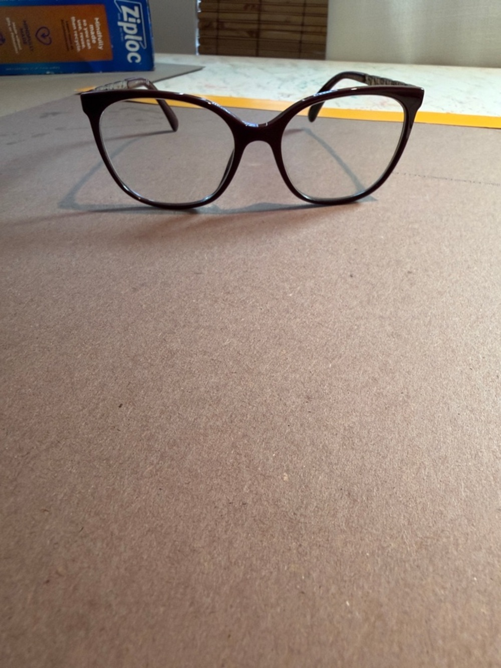Chanel optical grade Frames/Burgundy color/hematite textured side arms NWT - Picture 6 of 9